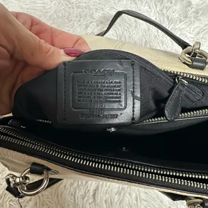 Coach Christie Snake embossed leather satchel thumbnail 10