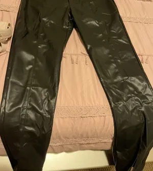 Leather Pants Black Size 26 thumbnail 2