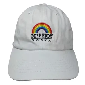 Deep Eddy Vodka Pride Rainbow Baseball Hat White thumbnail 1