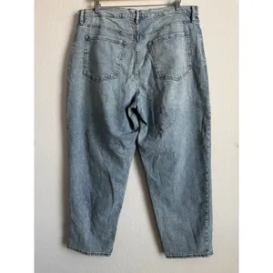Banana Republic High Rise Straight Ankle Jeans Light Wash‎ Women's Size 33/16 thumbnail 7