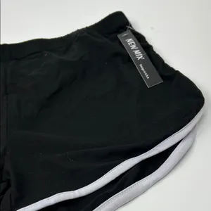 New Mix Black and White Women's Athletic Shorts thumbnail 13