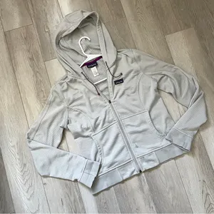 Patagonia Upslope Hoodie Jacket zip womens Gray (small) gorpcore outdoor hiking thumbnail 5
