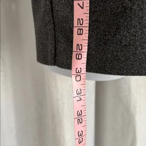 Zara Gray Wool Blend Coat Sz: M thumbnail 4