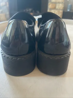 Madden Girl Black Patent Platform Loafers thumbnail 5
