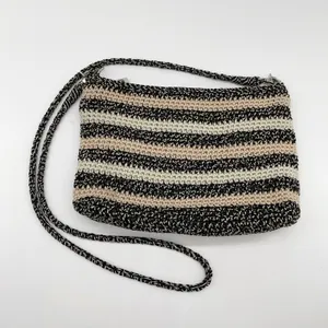 The Sak Crochet Crossbody Bag Striped Beachy Summer Boho‎ Granola Hippie Indie thumbnail 2