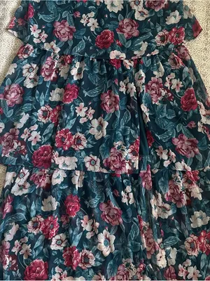 The General Good Stitch Fix Caitriona Tiered Floral Maxi Dress thumbnail 4