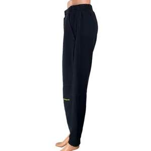 Carhartt Women's Black High Rise Logo Lounge Tapered Jogger Sweat Pants Size S thumbnail 2