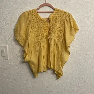Free People FP One Women's Hyacinyth Top in Yellow thumbnail 4