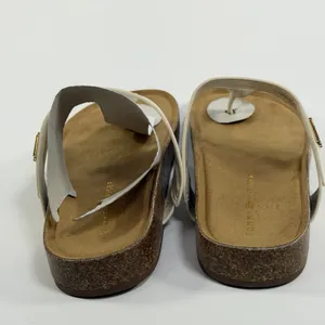 Tommy Hilfiger Size-7.5M Womens White Tobeach Thong Sandals thumbnail 8