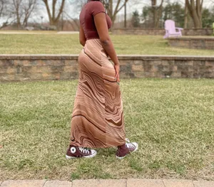 Windsor Marbled Maxi Skirt thumbnail 2