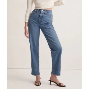 Madewell Perfect Vintage Straight Jeans 23 Earlwood Quiet Luxury Cottagecore 90s thumbnail 12