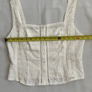 Free People Maggie Lace Tank Top size large thumbnail 4