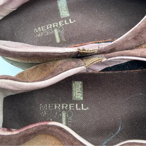 Merrell Encore Adams Dark Earth Suede Slip On Comfort Clogs Women 8.5 Brown thumbnail 7
