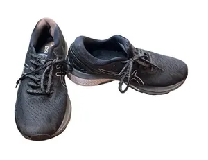 Asics Gel Kayano 27 wms black gray walking running sneakers sz 8 SKU 10-517 thumbnail 1