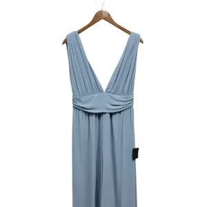 Lulus Divine Muse Slate Blue Wide-Leg Jumpsuit size Medium NWT thumbnail 5