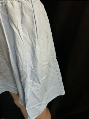 Zesica Strapless Light Blue Ruffle Top Sundress MD thumbnail 4