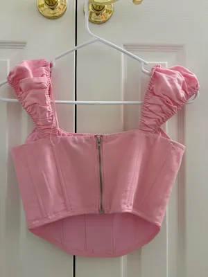 Cotton Candy LA Pink Top thumbnail 2