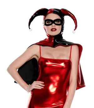 Music Legs Harlequin Jester Hood & Cape thumbnail 1