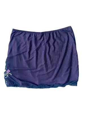 Dolls Kill Floral Embroidered Mini Skirt thumbnail 5