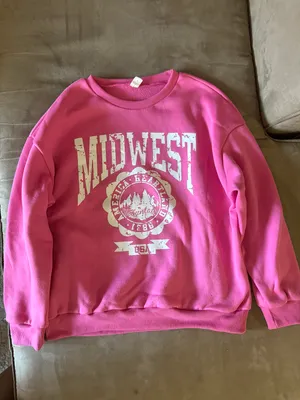 Midwest Crewneck Pink Size M thumbnail 3