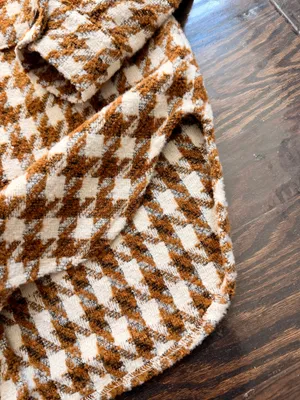 Forever 21 Houndstooth Shacket Jacket S thumbnail 2