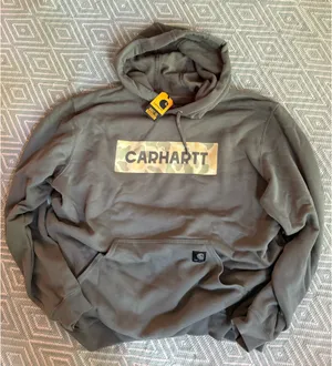 Camo Carhartt Hoodie thumbnail 1
