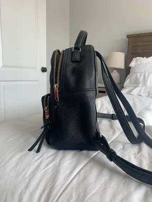 Kate Spade Black Mini Backpack thumbnail 7