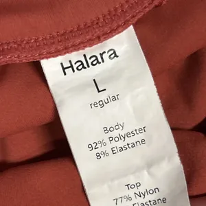 Halara Breezeful Maxi Skirt Womens Large Flowy Coral High Low Shorts Liner thumbnail 3