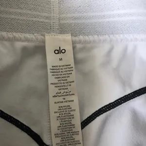 Alo Yoga Airbrush High-Waist Heart Throb Legging White/Black M thumbnail 4