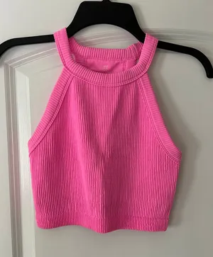 Aerie Tank Ribbed Crop Top  thumbnail 1