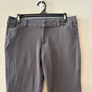 Old Navy Pixie pants in dark gray size 10 regular thumbnail 2