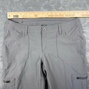 Kuhl Womens Cargo Pants Size 10 Grey Hiking Outdoor Utility USA Camping 32 X 30 thumbnail 7