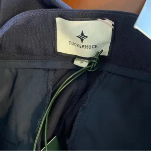 TUCKERNUCK navy Pleated Duncan Trouser size 0 NWT workwear office career preppy‎ thumbnail 3