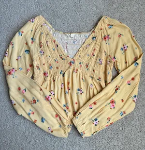 LA Hearts Floral Long Sleeve Blouse thumbnail 1