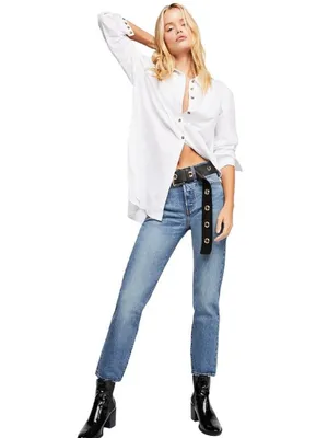 Levi’s Wedgie These Dreams 28 Jeans Icon High Waist Ankle 22861-0034 Inseam 26.5 thumbnail 3