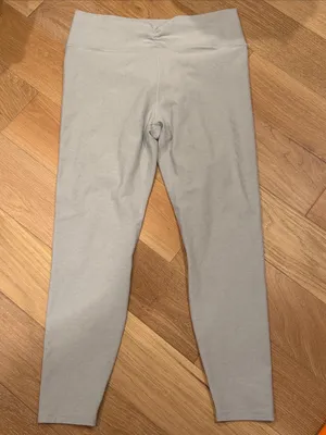 Vuori elevation Light‎ blue gray super soft Leggings front ruching est large thumbnail 2