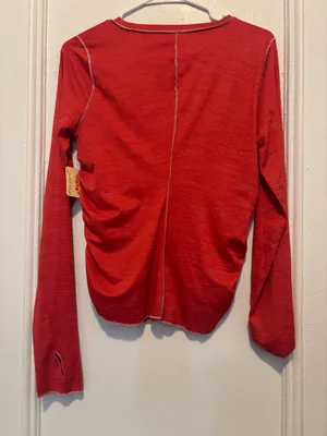 New Free People Movement FP Right On Run Long Sleeve Layer Shirt Top Medium NWT thumbnail 3