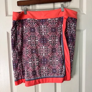 Soho Apparel RG Apparel Skort Coral Print Stretch Athletic Golf Casual XL‎ thumbnail 6