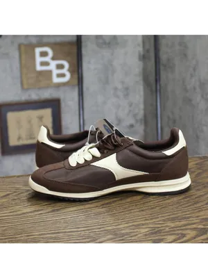 Universal Thread Skyler Jogger Sneakers Double Lace Low Top Brown Multi 7.5M thumbnail 7