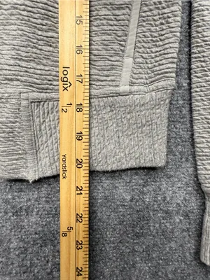 Lululemon Women Size 2 On Repeat Bomber textured full zip jacket thumbnail 3