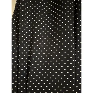 Cynthia Rowley Polka Dot Pants Elastic Waist Casual Career Navy L‎ thumbnail 2