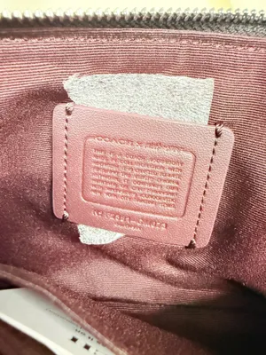 Coach X Mint + Serf Large Corner Zip Wristlet In Signature Canvas cm673 thumbnail 6