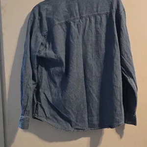 Disney Blue Denim Shirt with Embroidered Characters thumbnail 13
