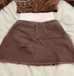 super adorable fairy grunge jean mini skirt thumbnail 1