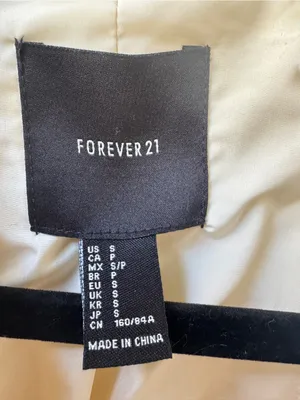 Forever 21 Cream Faux Fur Teddy Coat thumbnail 3