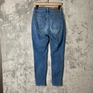 Madewell Curvy High-Rise Skinny Jeans Size‎ 26 Cotton Minimalist Classic thumbnail 3