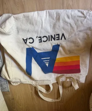 Aviator Nation Natural Canvas Tote thumbnail 1