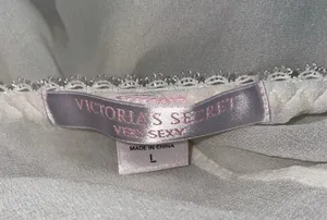 Victoria’s Secret Very Sexy White Silk Lingerie thumbnail 4
