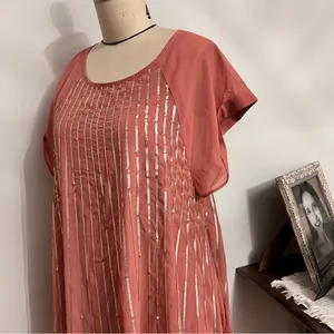 Free People Chiffon Embellished Mini Dress Size Medium thumbnail 9