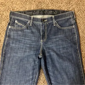 Wrangler Q-Baby Jeans Juniors 9/10 x 32 Used WRQ20DS thumbnail 3
